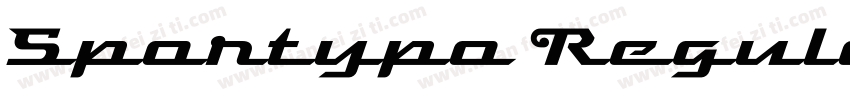 Sportypo Reguler字体转换